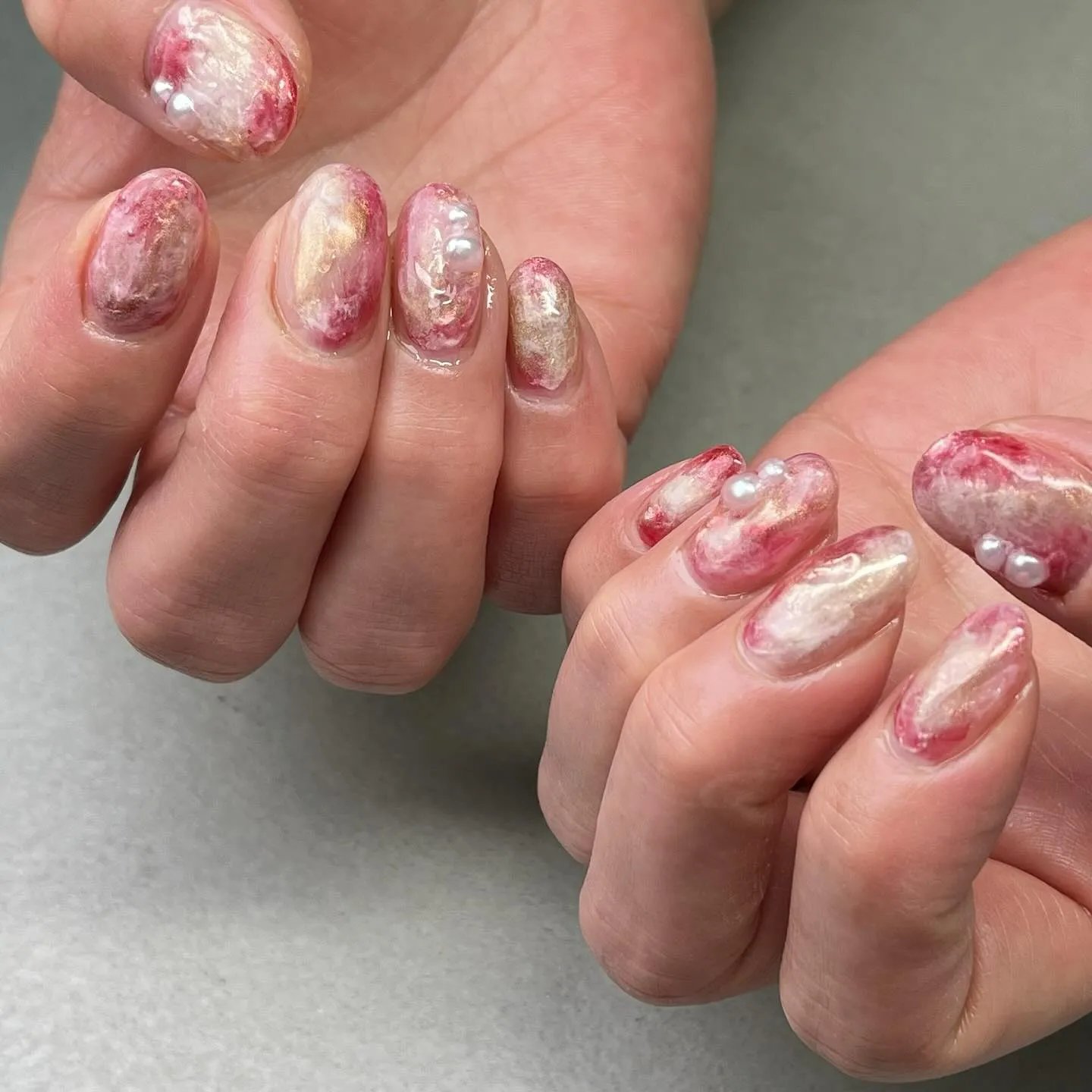 Rose-like♡ローズカラー￤横浜ニュアンスネイルサロン