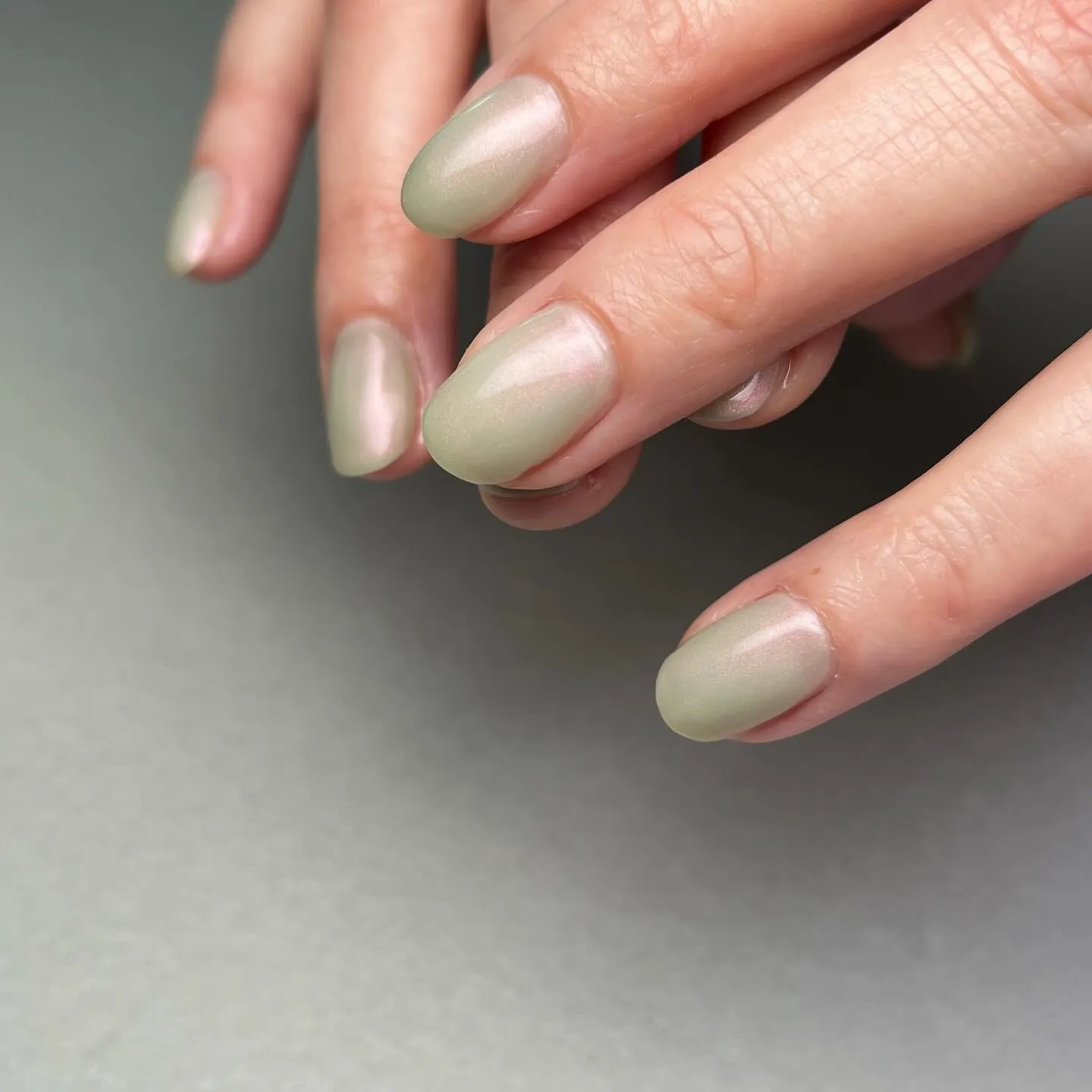 PerlGREEN♡ワンカラーネイル￤横浜ニュアンスネイルサ...