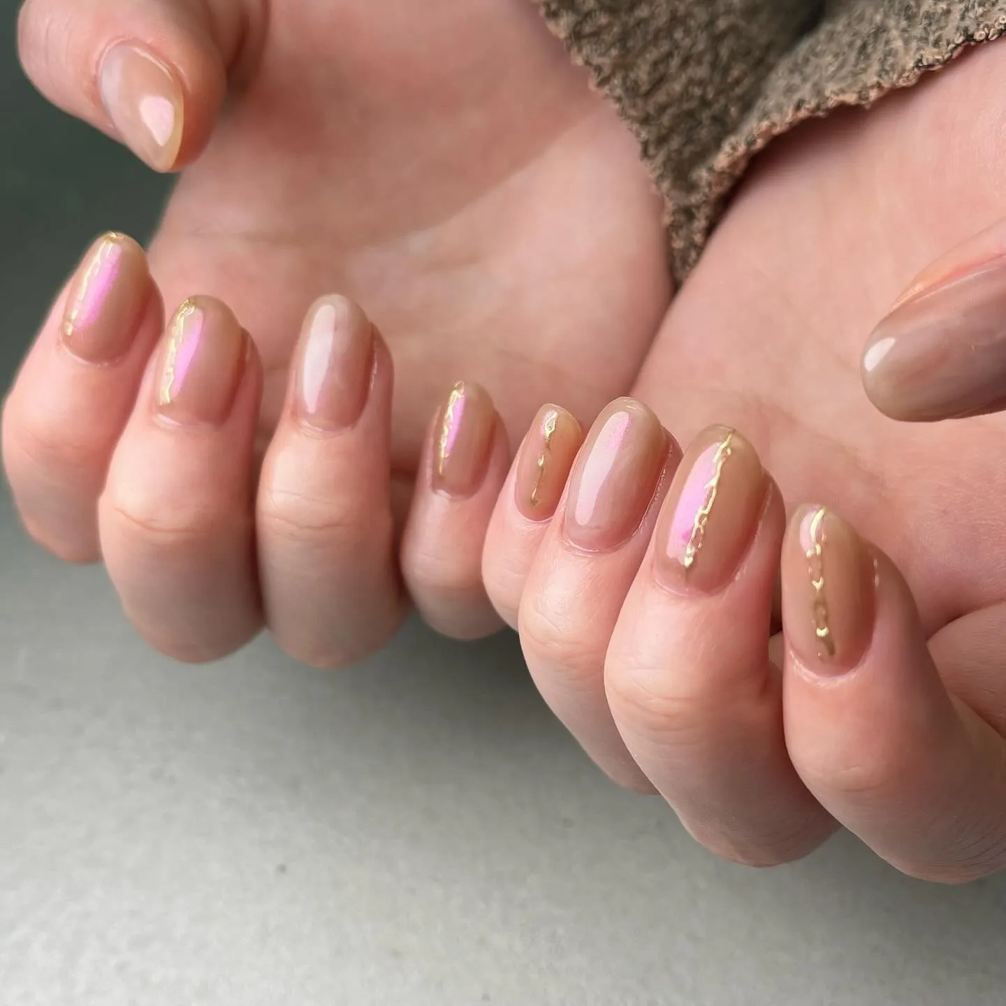 uruuruPINK♡シンプルオフィスネイル￤横浜ニュアンス...