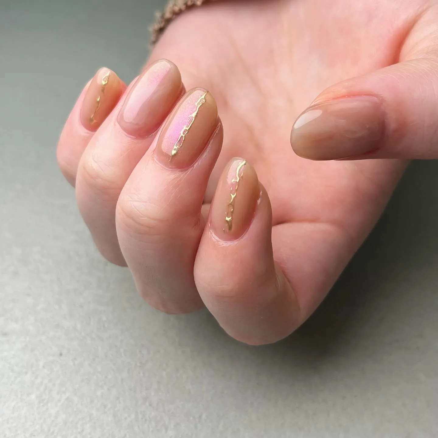 uruuruPINK♡シンプルオフィスネイル￤横浜ニュアンス...