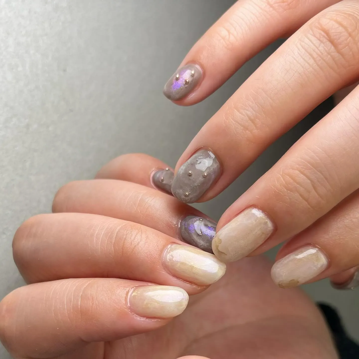 DullnessPURPLE♡くすみパープル￤横浜ニュアンス...