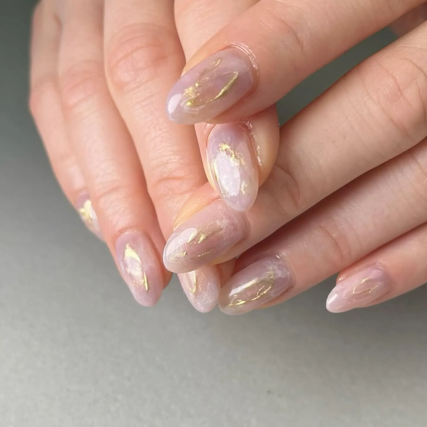 PINKgold♡シンプルピンクネイル￤横浜ニュアンスネイル...