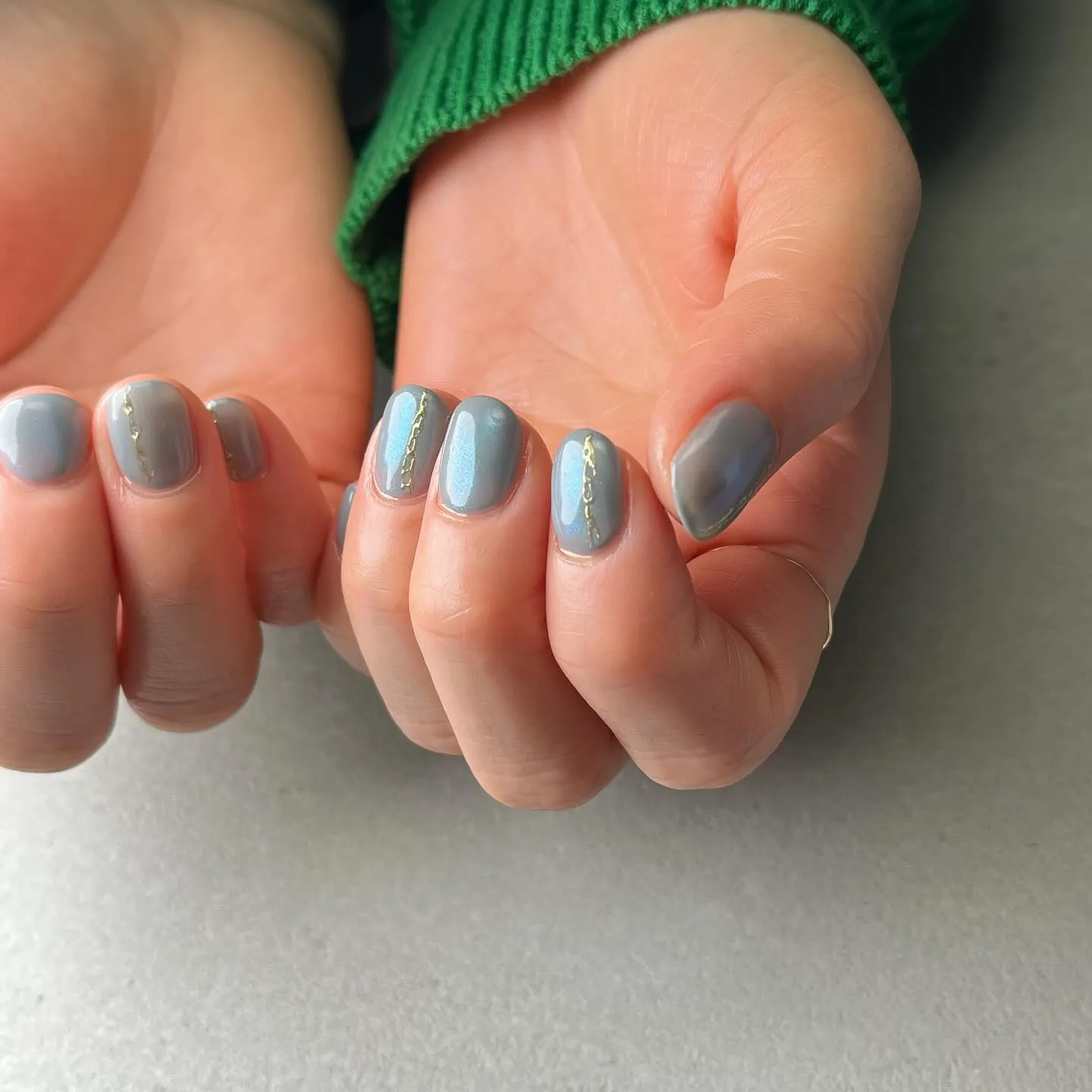blue light in blue♡ブルーネイル￤横浜ニュ...
