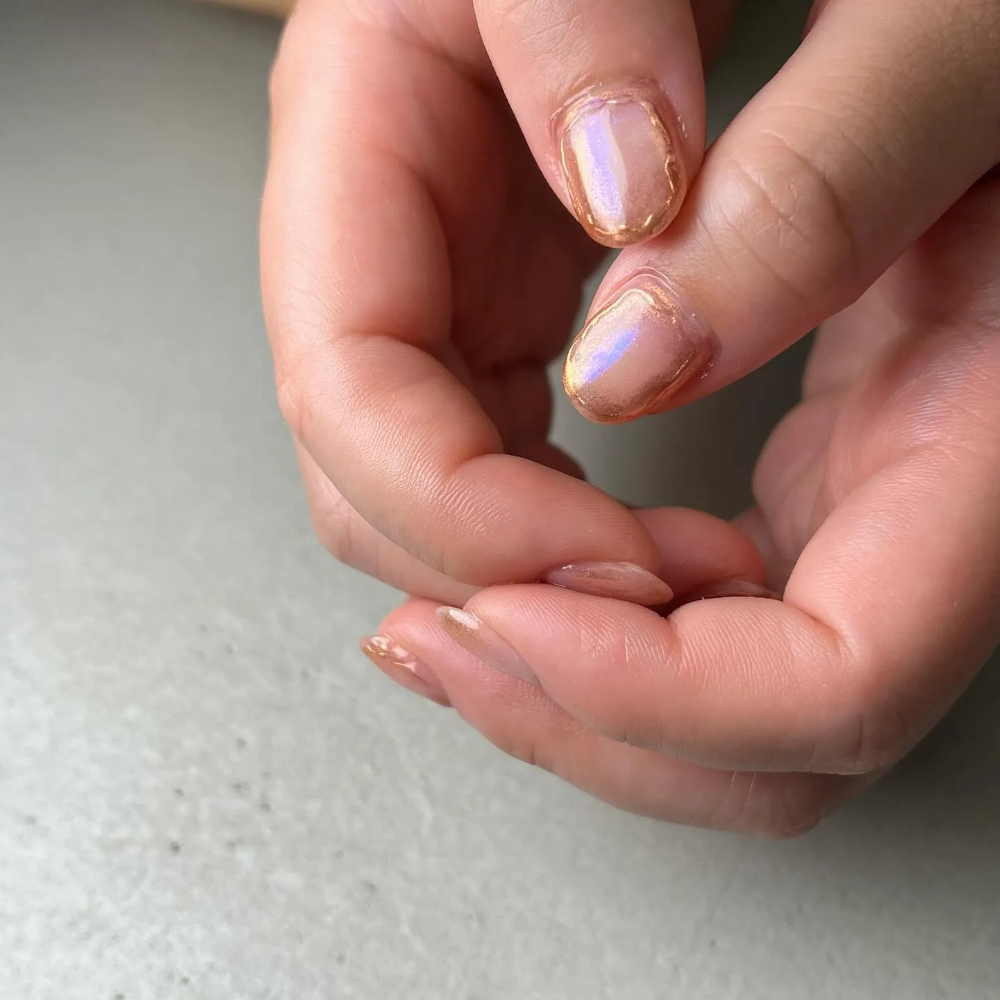 antique♡アンティークピンク￤横浜ニュアンスネイルサロ...