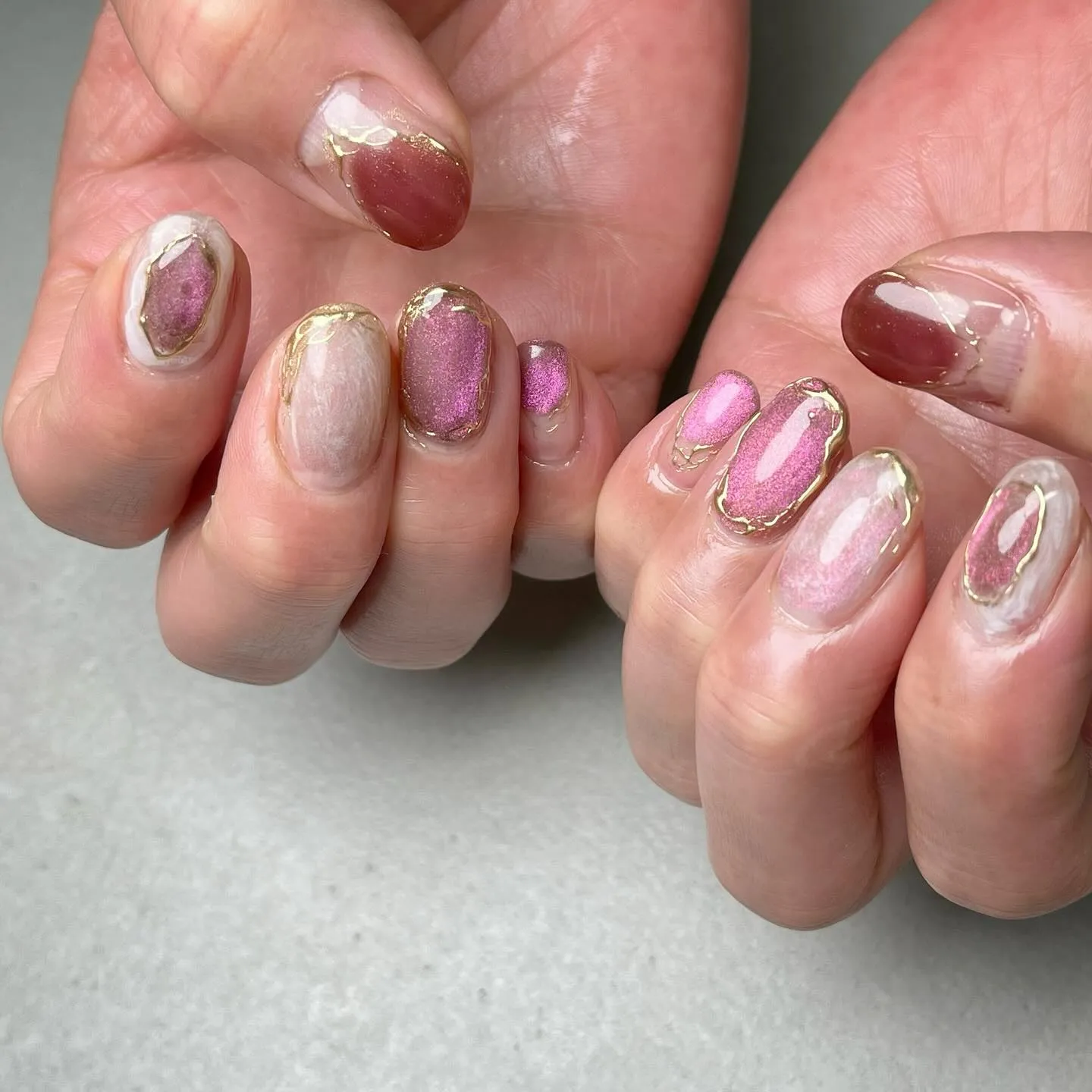 PINKJewelry♡マグネットデザイン￤横浜ニュアンスネ...