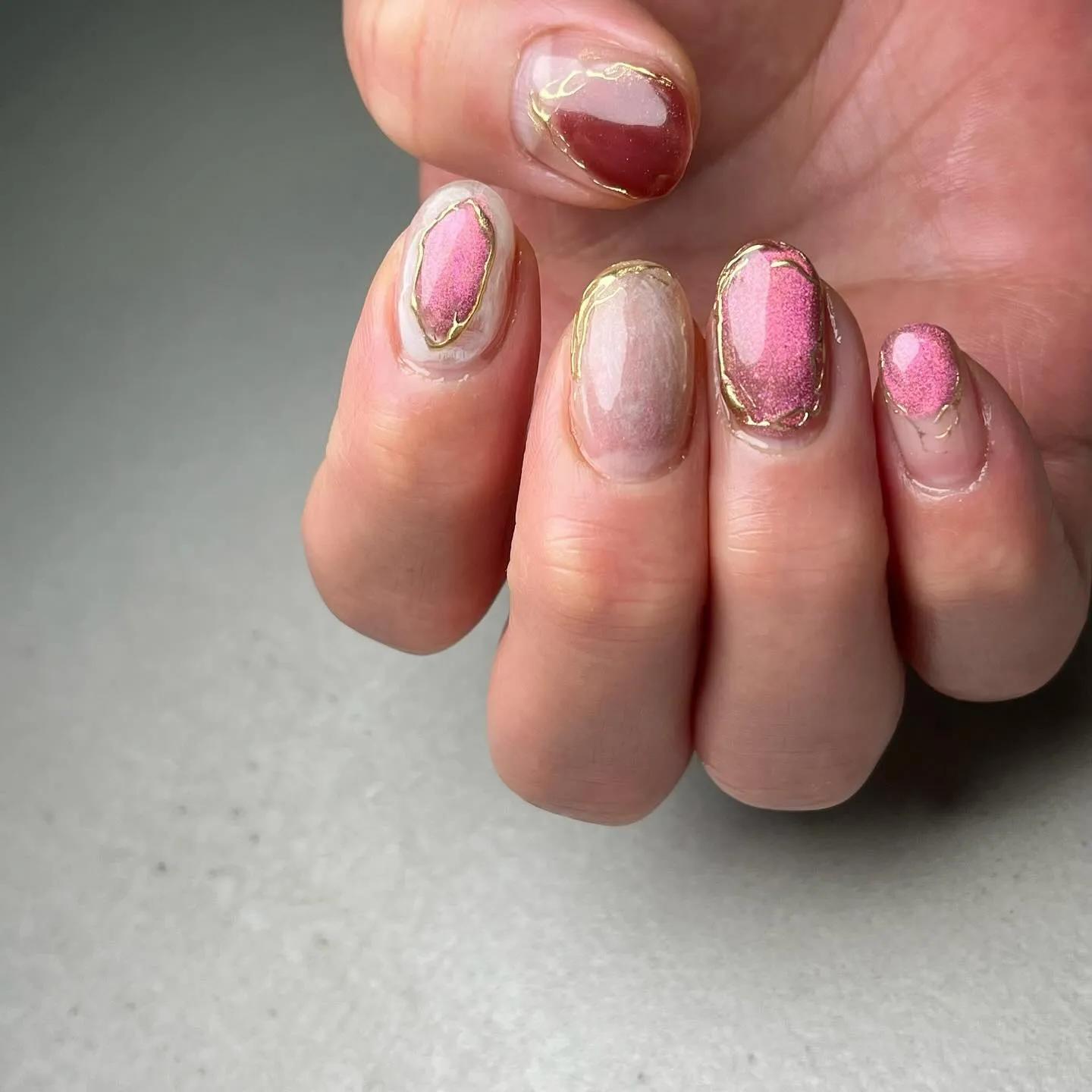 PINKJewelry♡マグネットデザイン￤横浜ニュアンスネ...