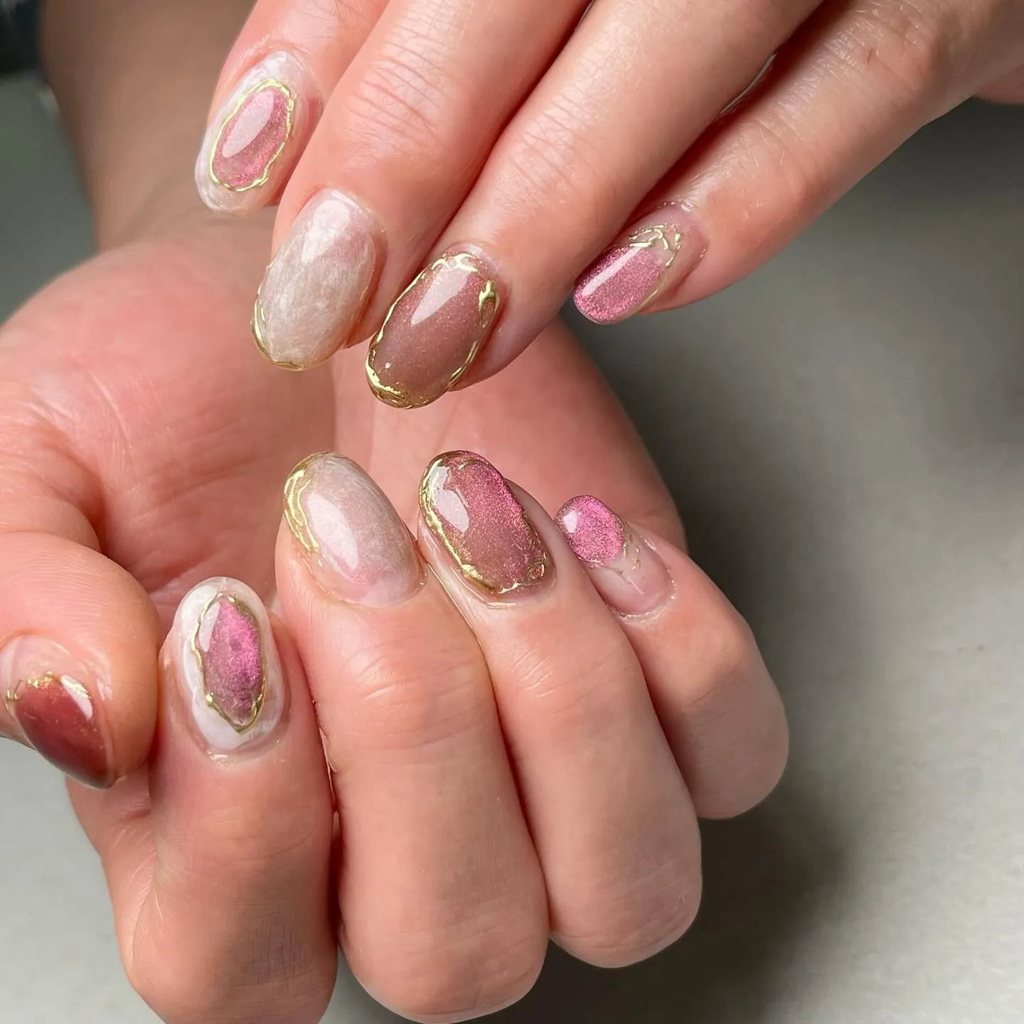 PINKJewelry♡マグネットデザイン￤横浜ニュアンスネ...