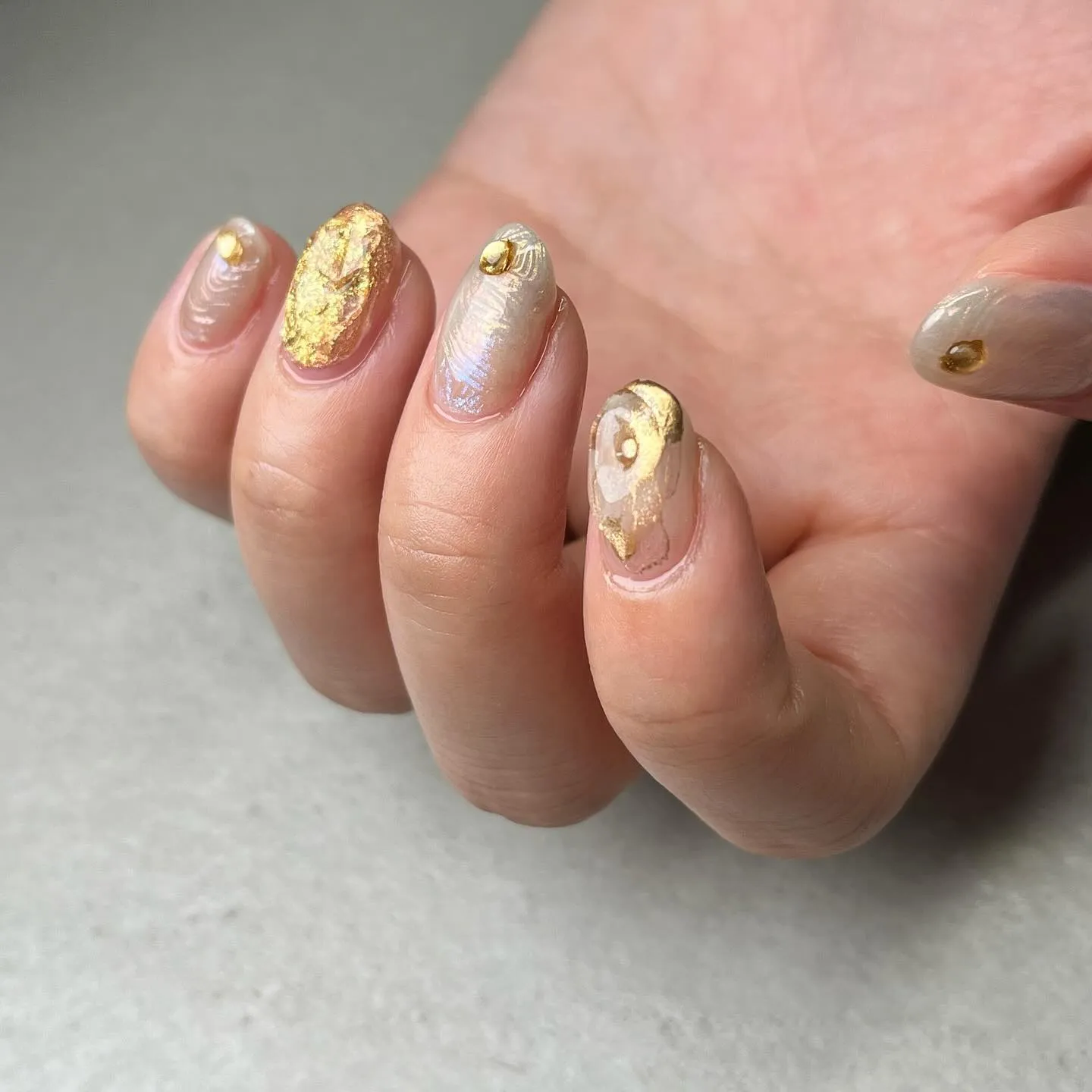 gold×beige×aurora♡シンプル風デザイン￤横浜...