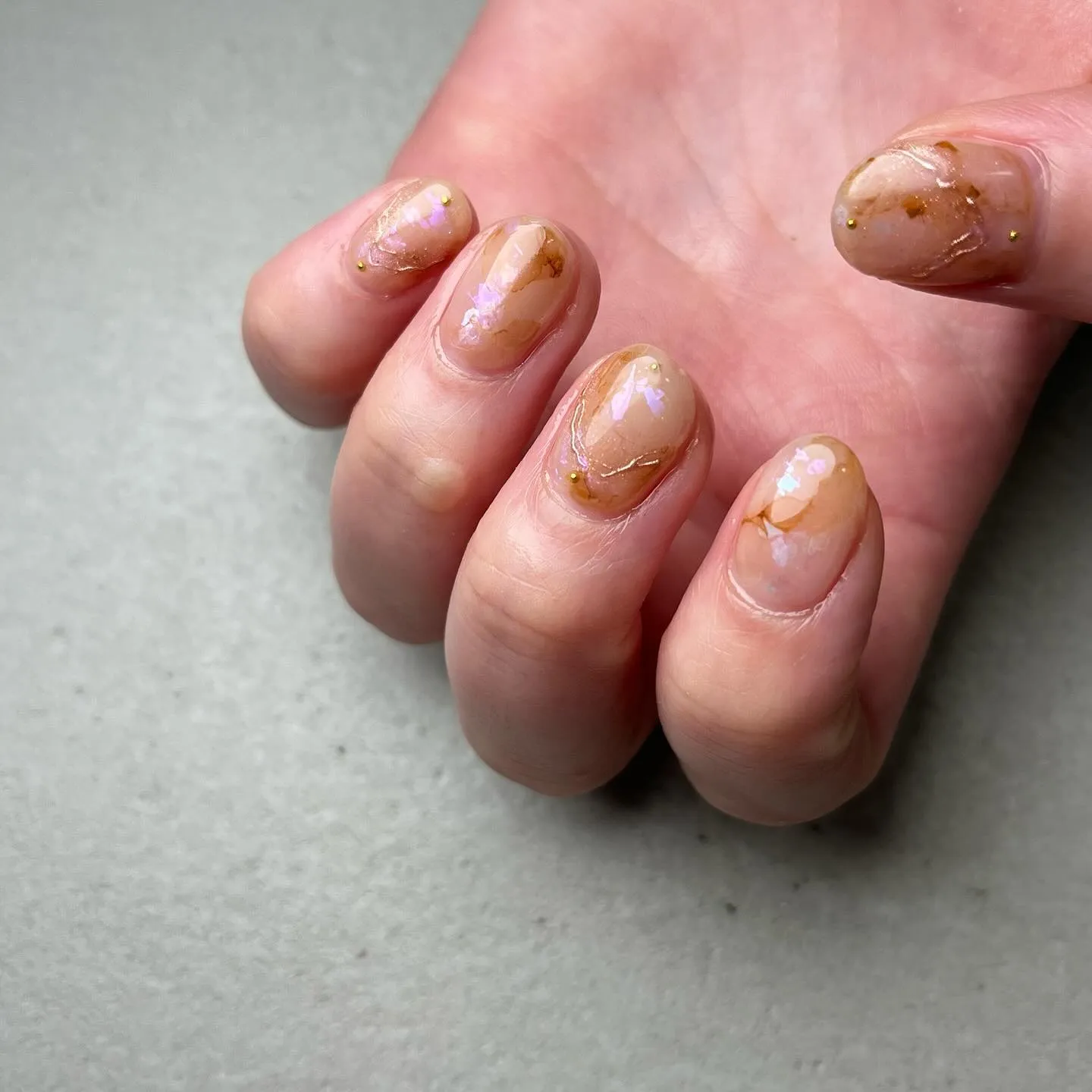 asymmetry♡左右非対称ネイル￤横浜ニュアンスネイルサ...