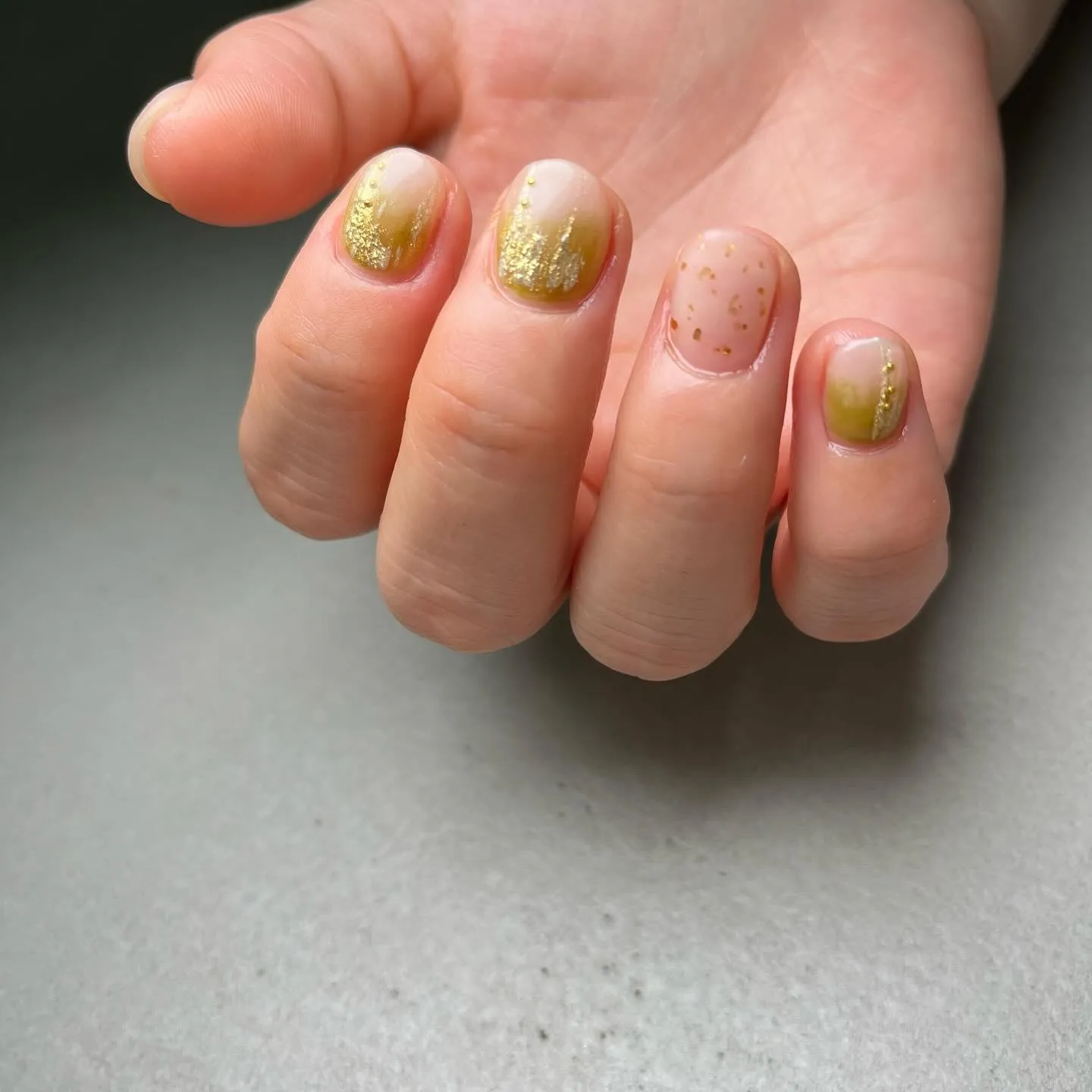 lightgreen⋆⸜💚⸝‍⋆横浜ニュアンスネイルサロン
