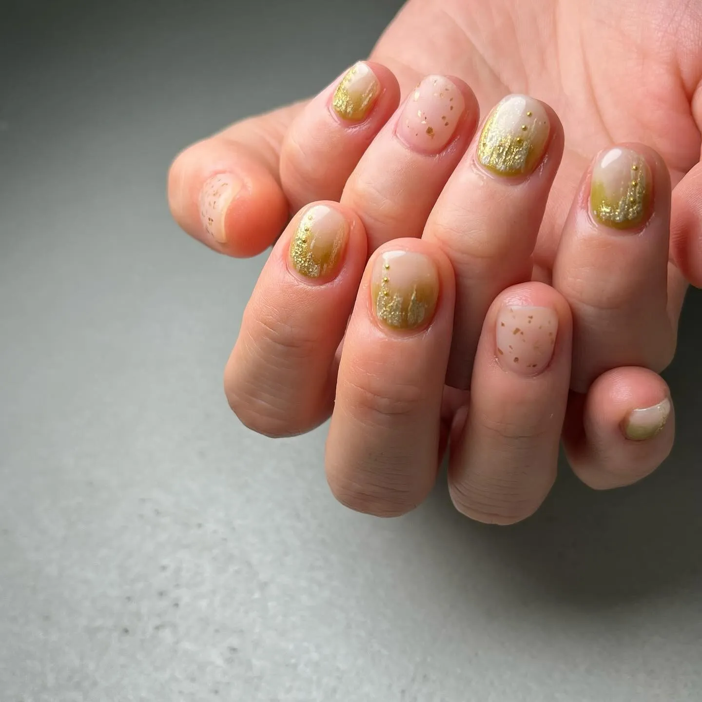 lightgreen⋆⸜💚⸝‍⋆横浜ニュアンスネイルサロン