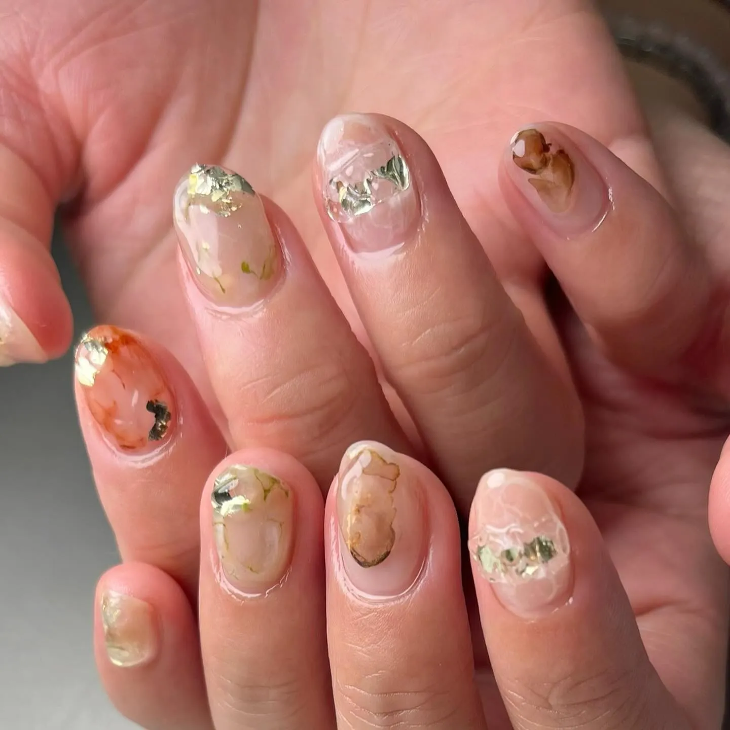 成人式前撮りネイル♡横浜ニュアンスネイルサロン