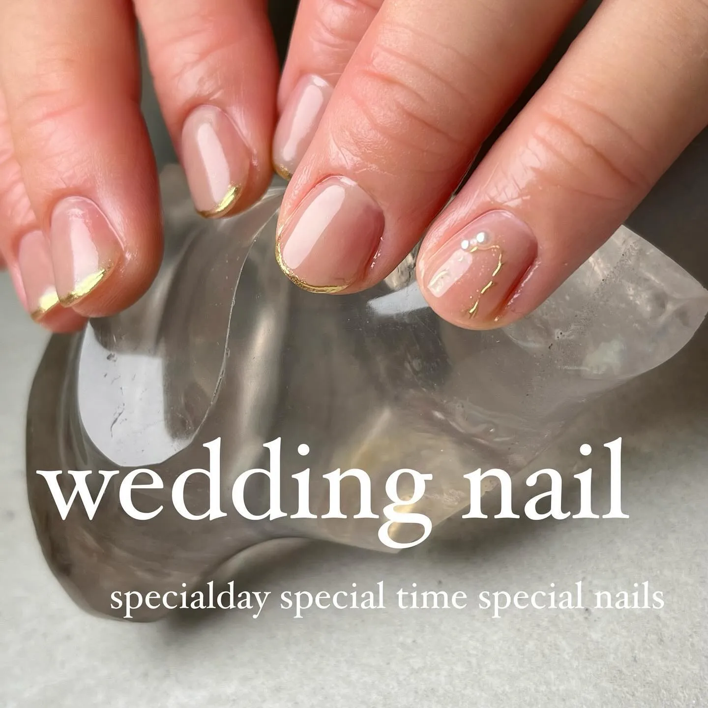wedding nail♡横浜ニュアンスネイルサロン