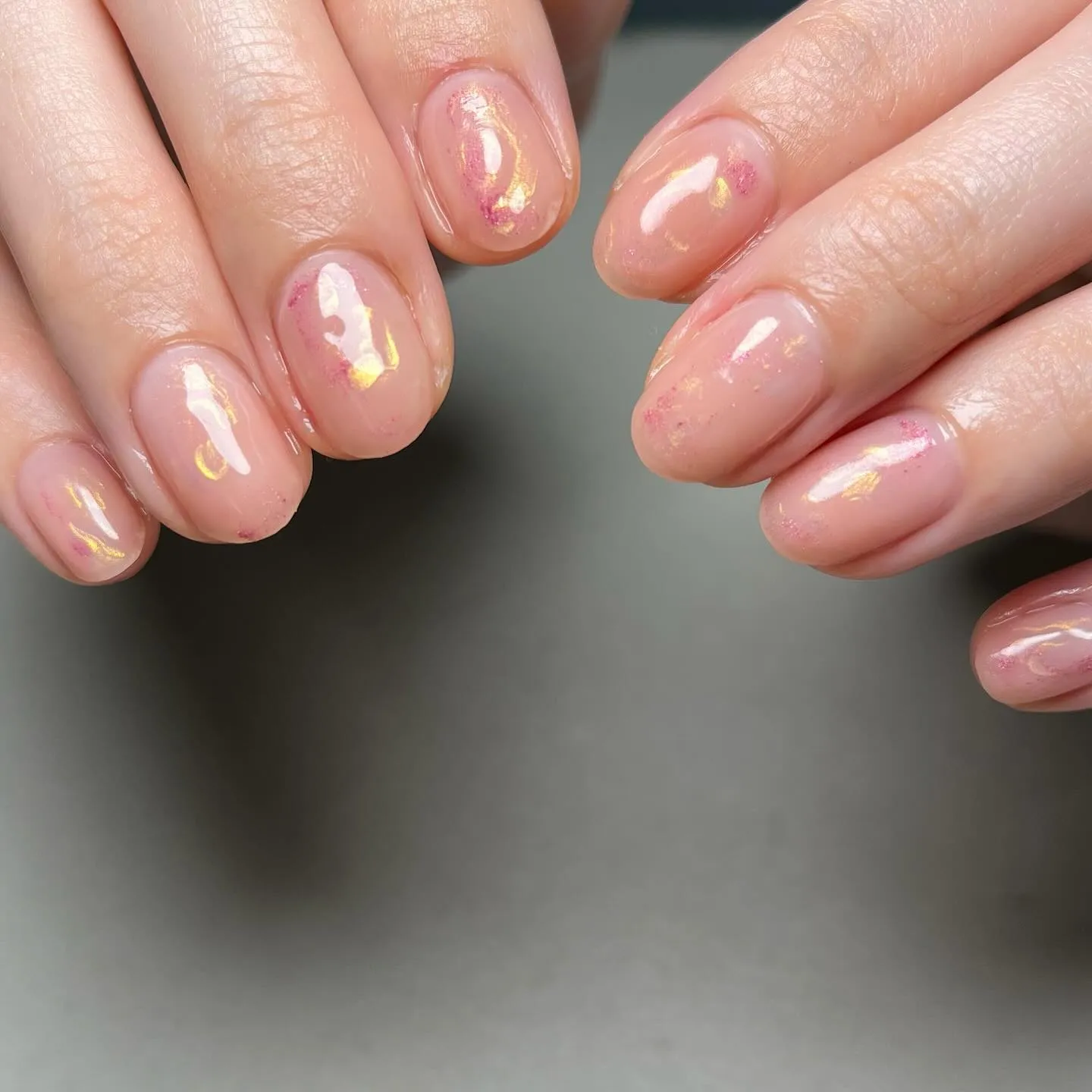 pink♡シンプルニュアンス￤横浜ネイルサロン