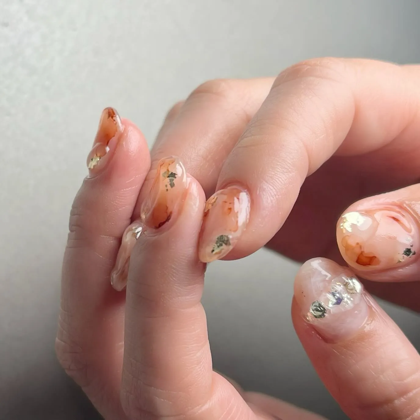 pink♡コーラルピンク＆桜ピンク￤横浜ニュアンスネイルサロ...