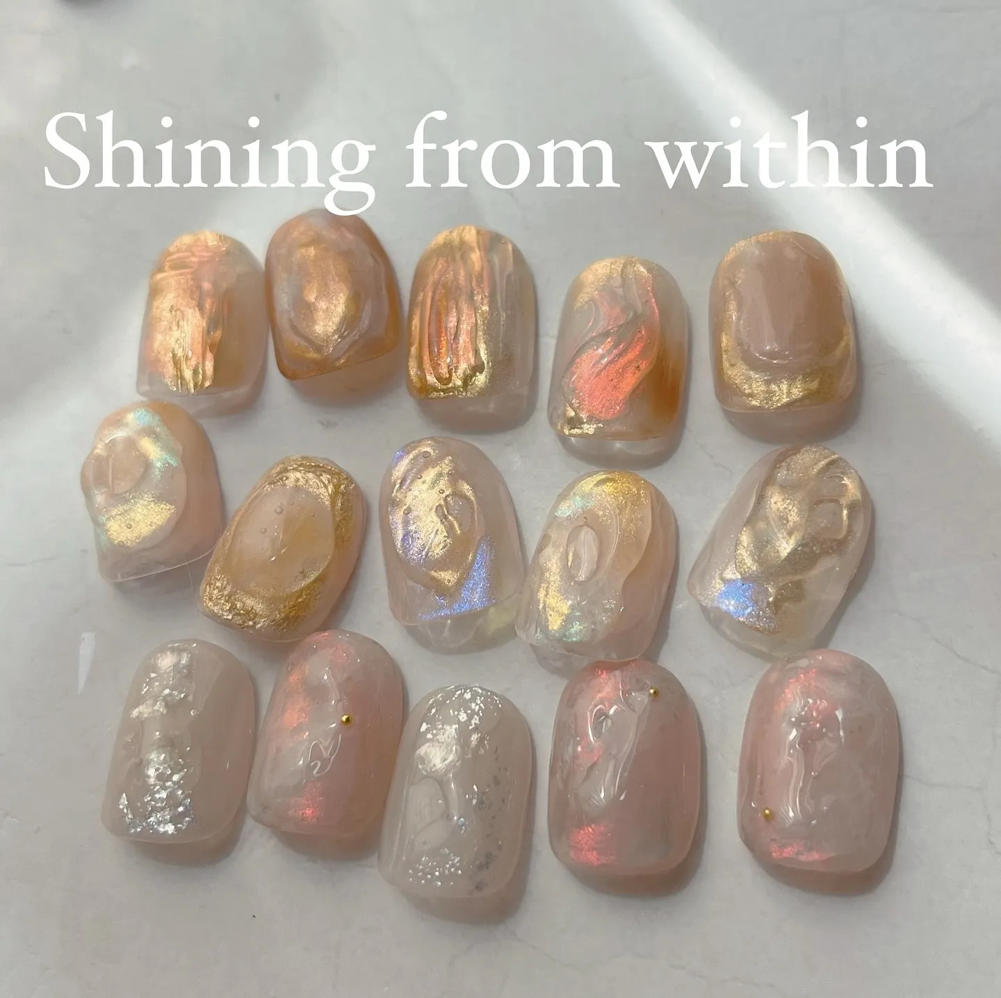Shining from within♡横浜ニュアンスネイル...