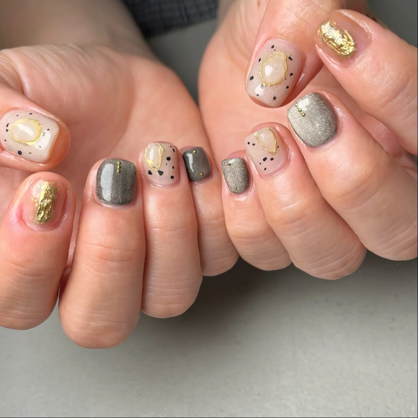 ダルメシアン♡横浜ニュアンスネイルサロン