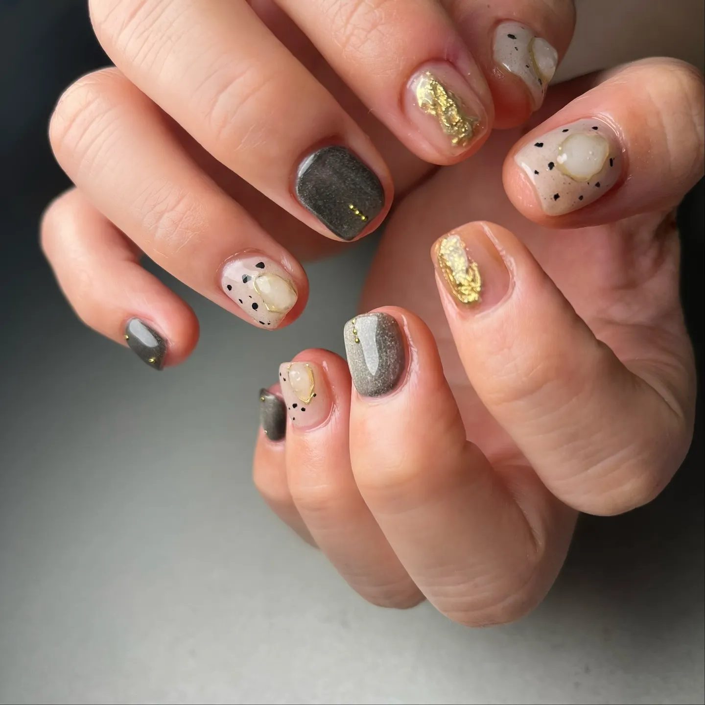 ダルメシアン♡横浜ニュアンスネイルサロン