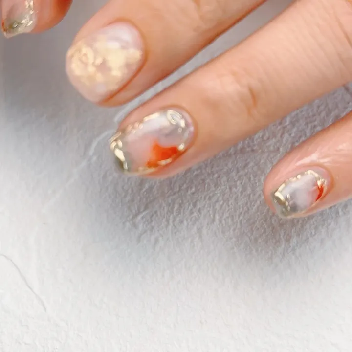 【横浜 │ 港南区 │ ネイル】ニュアンスネイル×プライベー...