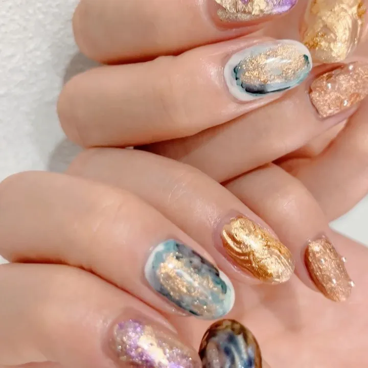 【横浜│港南区│ブルーライン下永谷駅】ちぐはぐネイル♪♪