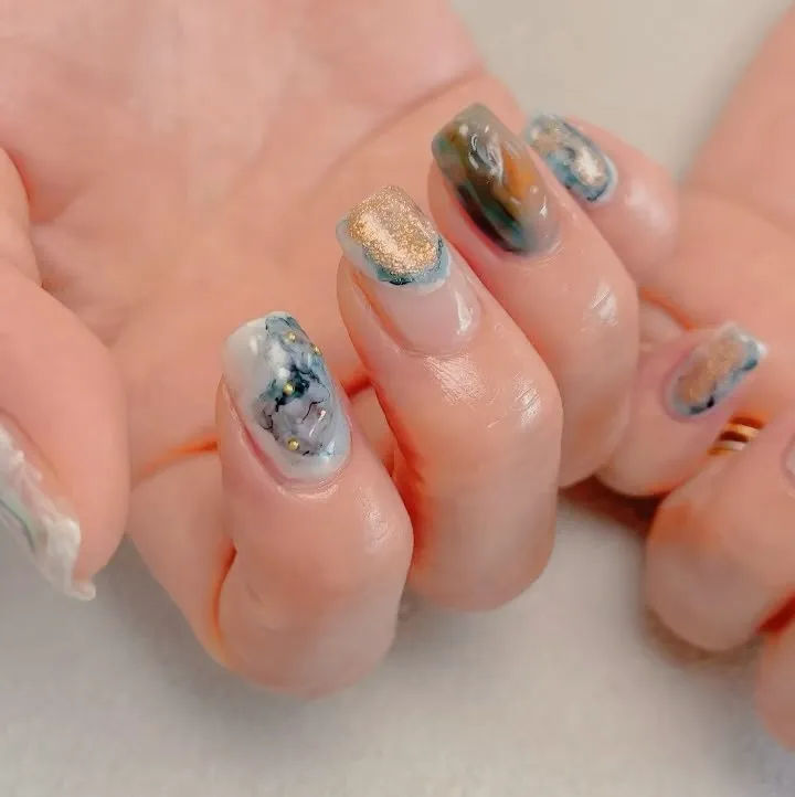 【横浜│港南区│ブルーライン下永谷駅】ニュアンスネイル♪♪