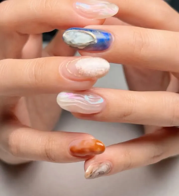 【横浜│港南区│ブルーライン下永谷駅】ニュアンスネイル♪♪